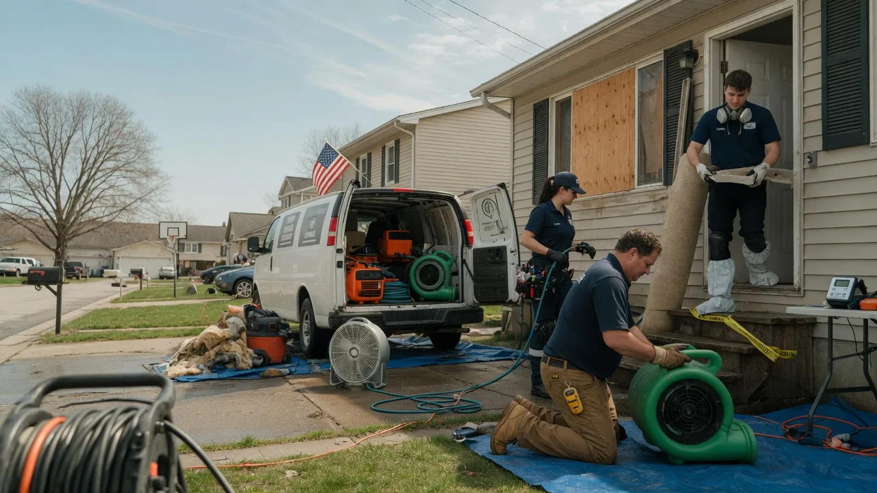 Water Damage Restoration in Wentworth, SD near me